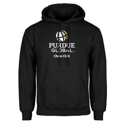  Black Fleece Hoodie - Purdue Global - Chess Club