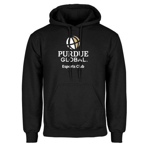  Black Fleece Hoodie - Purdue Global - Esports Club