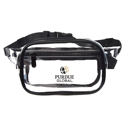  Clear Fanny Pack - Purdue Global - Law School