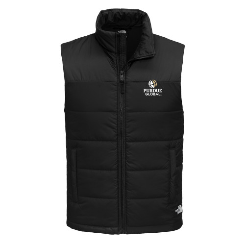  The North Face Black Everyday Insulated Vest - Purdue Global Primary Mark - Vertical