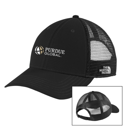 Purdue The North Face Black/Black Ultimate Trucker Hat