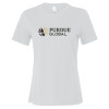 Thumbnail image for  Bella + Canvas Womens White Relaxed Cotton T Shirt