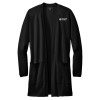 Thumbnail image for  Mercer + Mettle Womens Black Open Front Cardigan Sweater