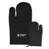 Thumbnail image for  Quilted Canvas Black Oven Mitt