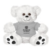 Thumbnail image for  Plush Big Paw 8 1/2 inch White Bear w/Grey Shirt