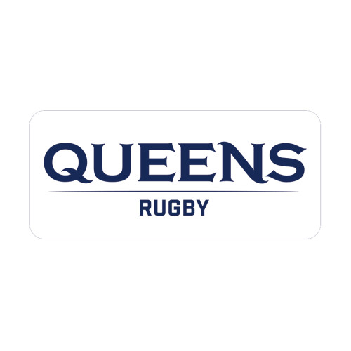  Medium Decal - Queens -  Rugby