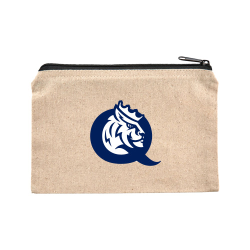  8oz. Natural Cotton Travel Pouch - Queens Athletic Mark