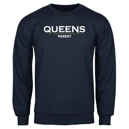  Navy Fleece Crew - Queens - Parent