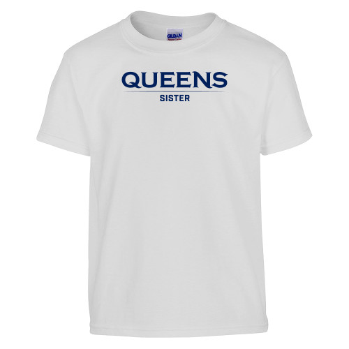  Youth White T Shirt - Queens - Sister