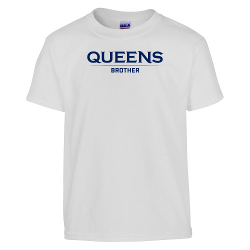 Youth White T Shirt - Queens - Brother