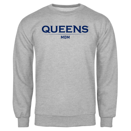  Grey Fleece Crew - Queens - Mom