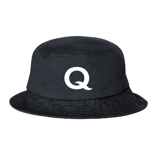  Sportsman Black Bucket Hat - Queens Q Athletic Mark
