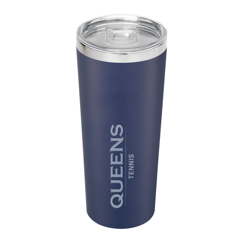  Thor Vacuum Insulated Navy Tumbler 22oz - Queens -  Tennis Engraved