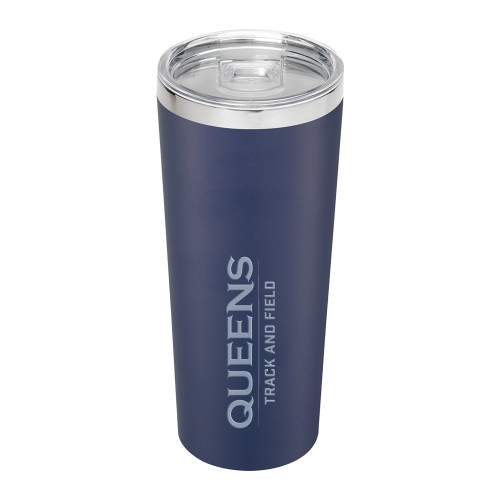  Thor Vacuum Insulated Navy Tumbler 22oz - Queens -  Track and Field Engraved