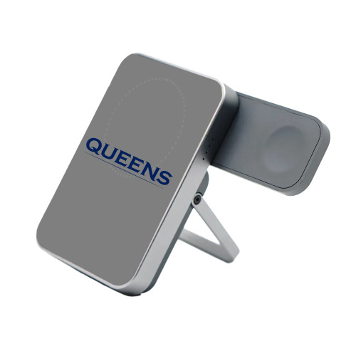  Duelix Wireless Powerbank - Queens Athletic Wordmark