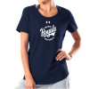 Thumbnail image for  Under Armour Womens Navy Charged Cotton Tee