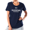 Thumbnail image for  Under Armour Womens Navy Charged Cotton Tee