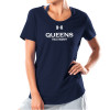Thumbnail image for  Under Armour Womens Navy Charged Cotton Tee
