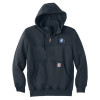 Thumbnail image for  Carhartt Navy Rain Defender Paxton Hooded Zip Sweatshirt