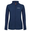 Thumbnail image for  Womens Navy Fleece Full Zip Jacket