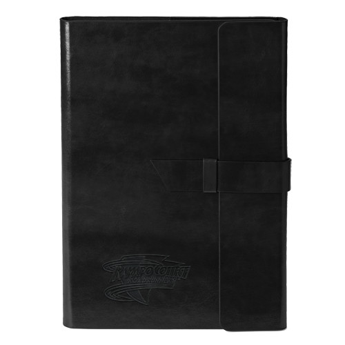  Fabrizio Black Portfolio w/Loop Closure - Ramapo College Roadrunners Engraved