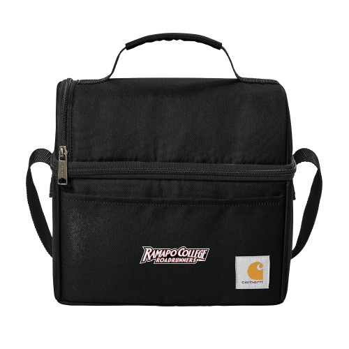  Carhartt Black Lunch Cooler - Ramapo College Roadrunners Word Mark