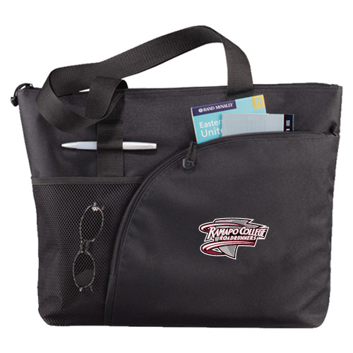  Excel Black Sport Utility Tote - Ramapo College Roadrunners