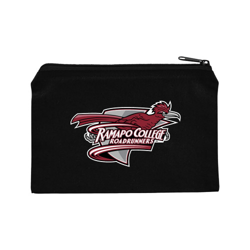  8oz. Black Cotton Travel Pouch - Official Logo