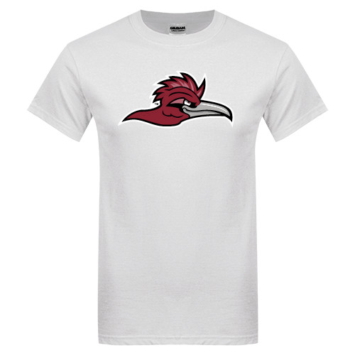 White T Shirt - Roadrunner Head