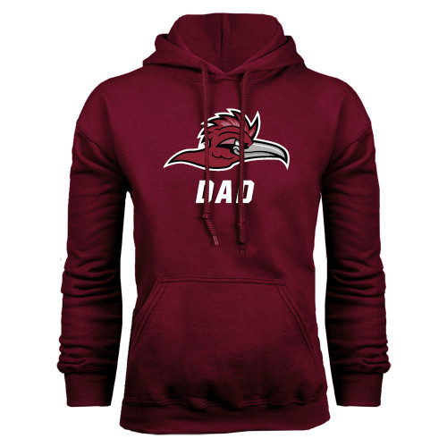  Maroon Fleece Hoodie - Dad
