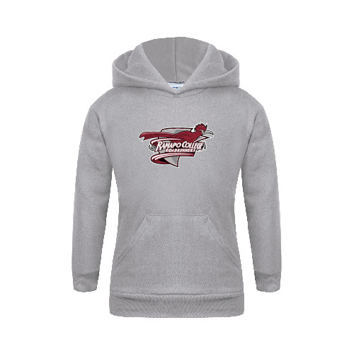  Youth Grey Fleece Hood - Official Logo
