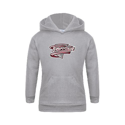  Youth Grey Fleece Hood - Ramapo College Roadrunners