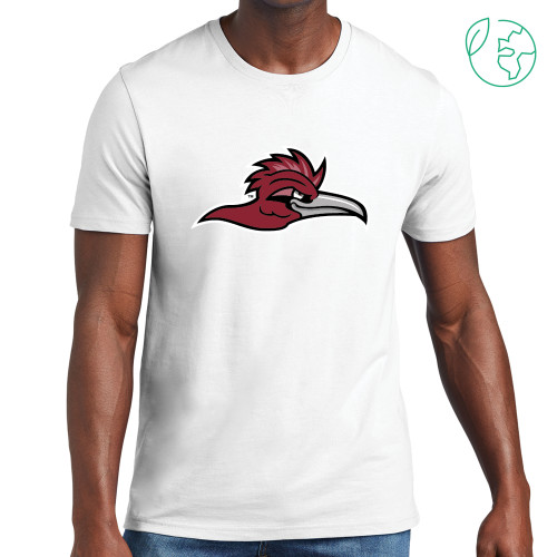  Allmade White Organic Cotton Tee - Roadrunner Head