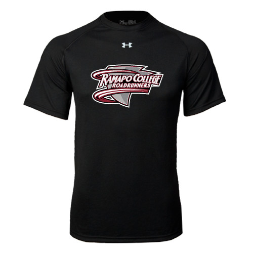  Under Armour Black Tech Tee - Ramapo College Roadrunners