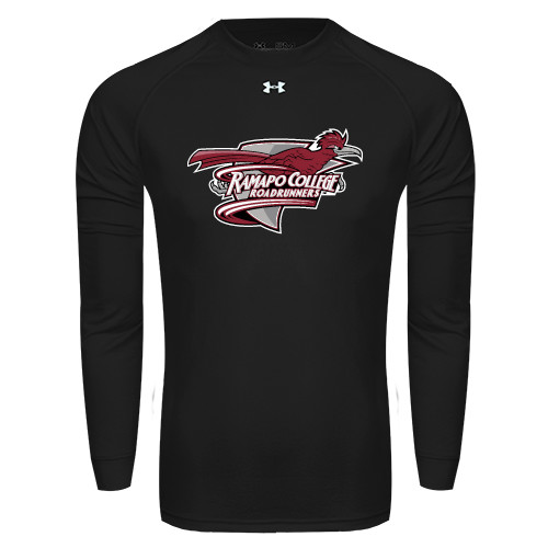  Under Armour Black Long Sleeve Tech Tee - Official Logo