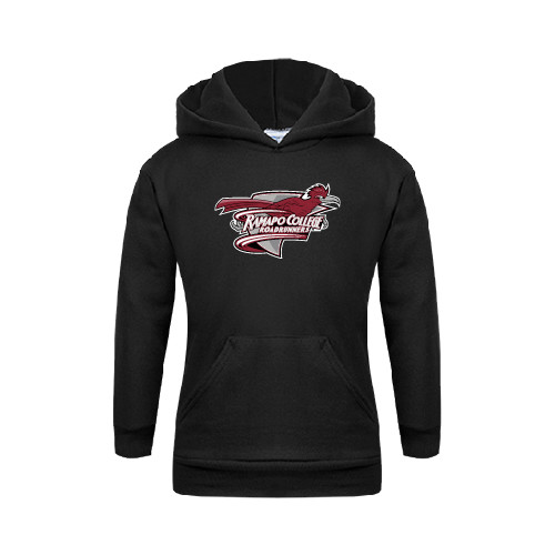  Youth Black Fleece Hoodie - Official Logo