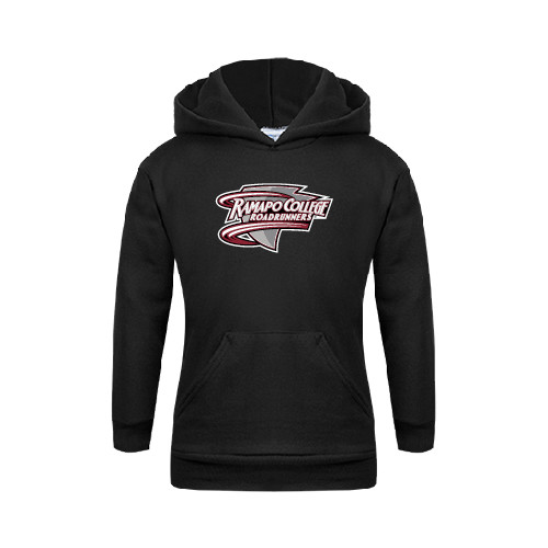  Youth Black Fleece Hoodie - Ramapo College Roadrunners