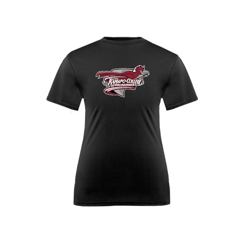  Youth Performance Black Tee - Official Logo