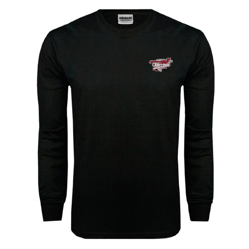  Black Long Sleeve T Shirt - Official Logo