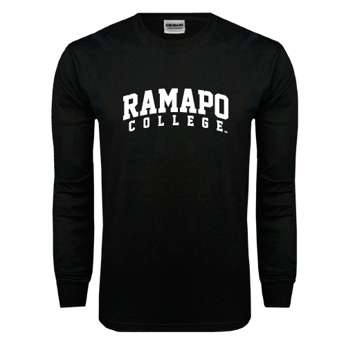  Black Long Sleeve T Shirt - Arched Ramapo College