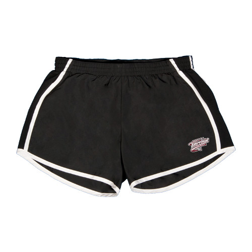  Womens Black/White Team Short - Ramapo College Roadrunners