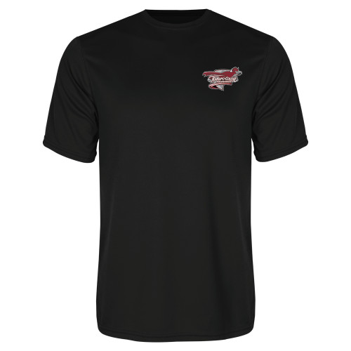  Black Performance Tee - Official Logo