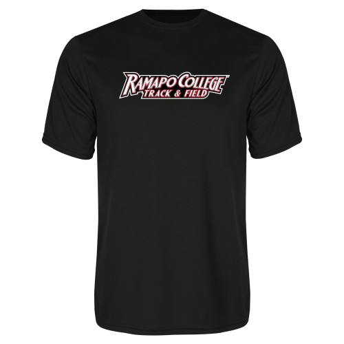  Black Performance Tee - Track & Field