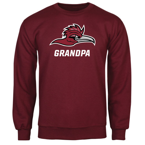 Maroon Fleece Crew - Grandpa