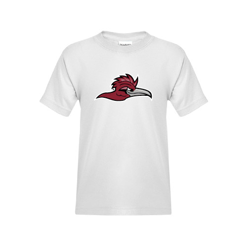  Youth White T Shirt - Roadrunner Head