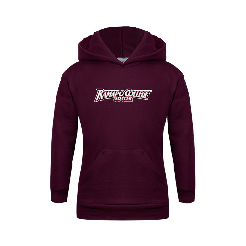  Youth Maroon Fleece Hoodie - Soccer