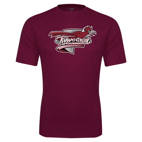 Maroon Performance Tee - Official Logo