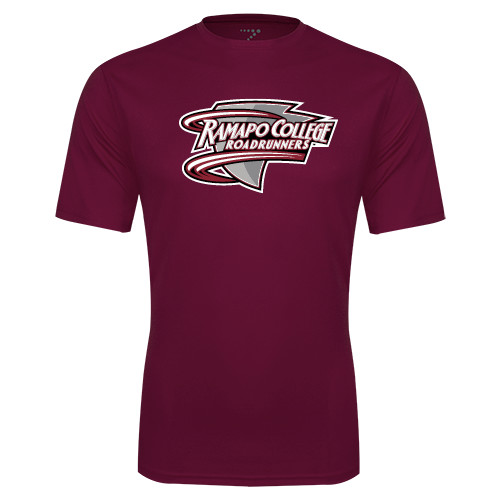  Maroon Performance Tee - Ramapo College Roadrunners