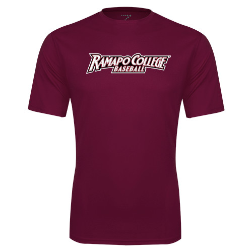  Maroon Performance Tee - Baseball