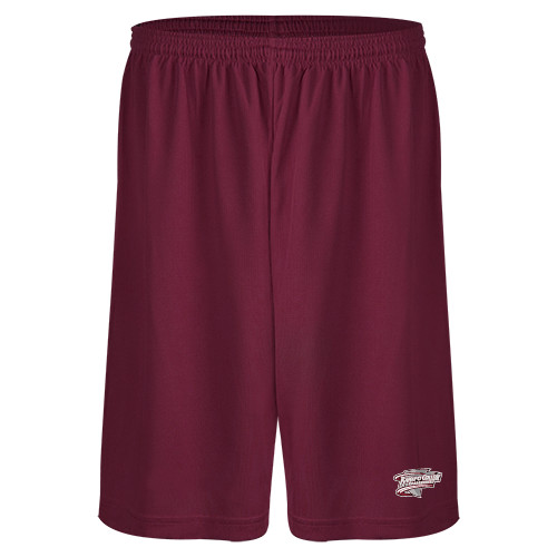  Maroon Performance Classic 9 Inch Short - Ramapo College Roadrunners
